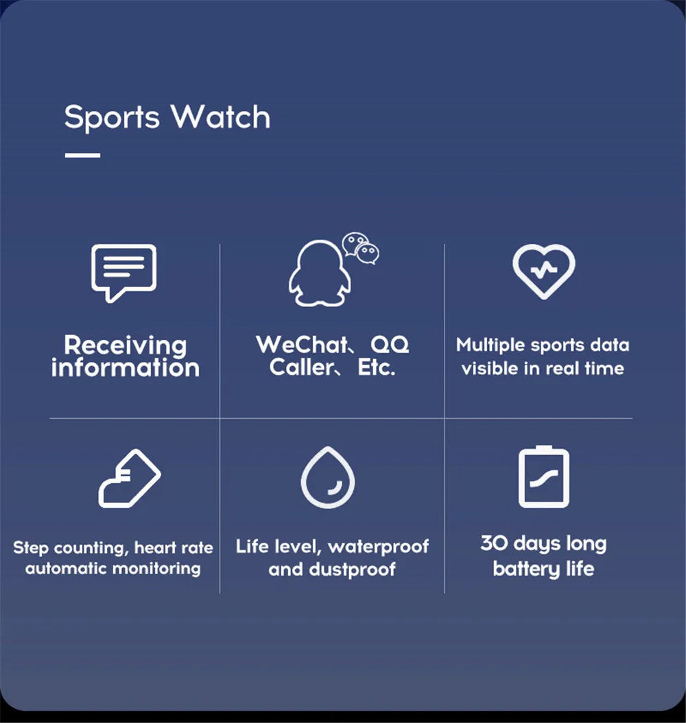 Smart Watch for Women and Men D13