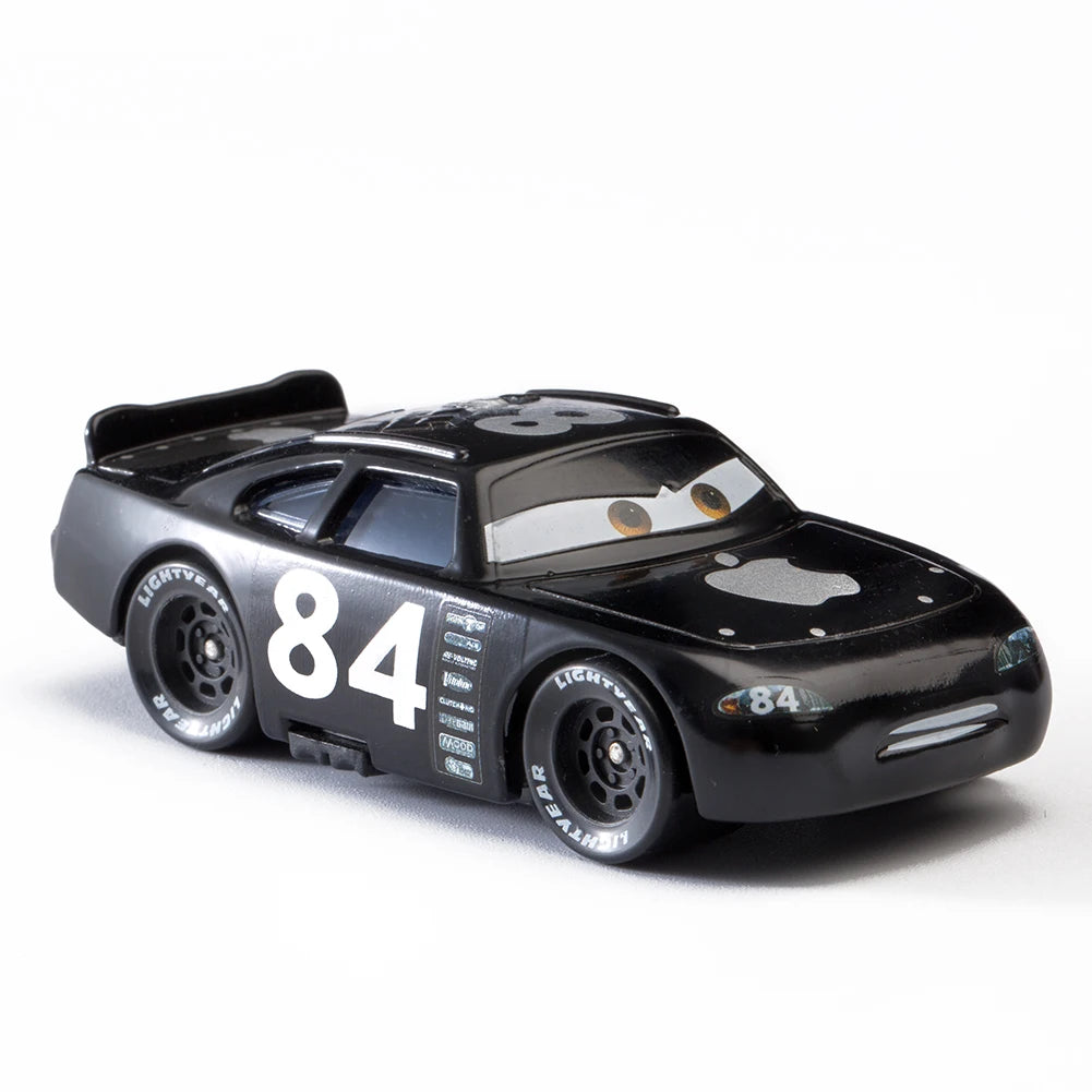 Cars Disney Pixar Cars Lightning McQueen Mater Jackson Storm The King Mater 1:55 Metal Alloy Car Toy Model Toys Children Gifts